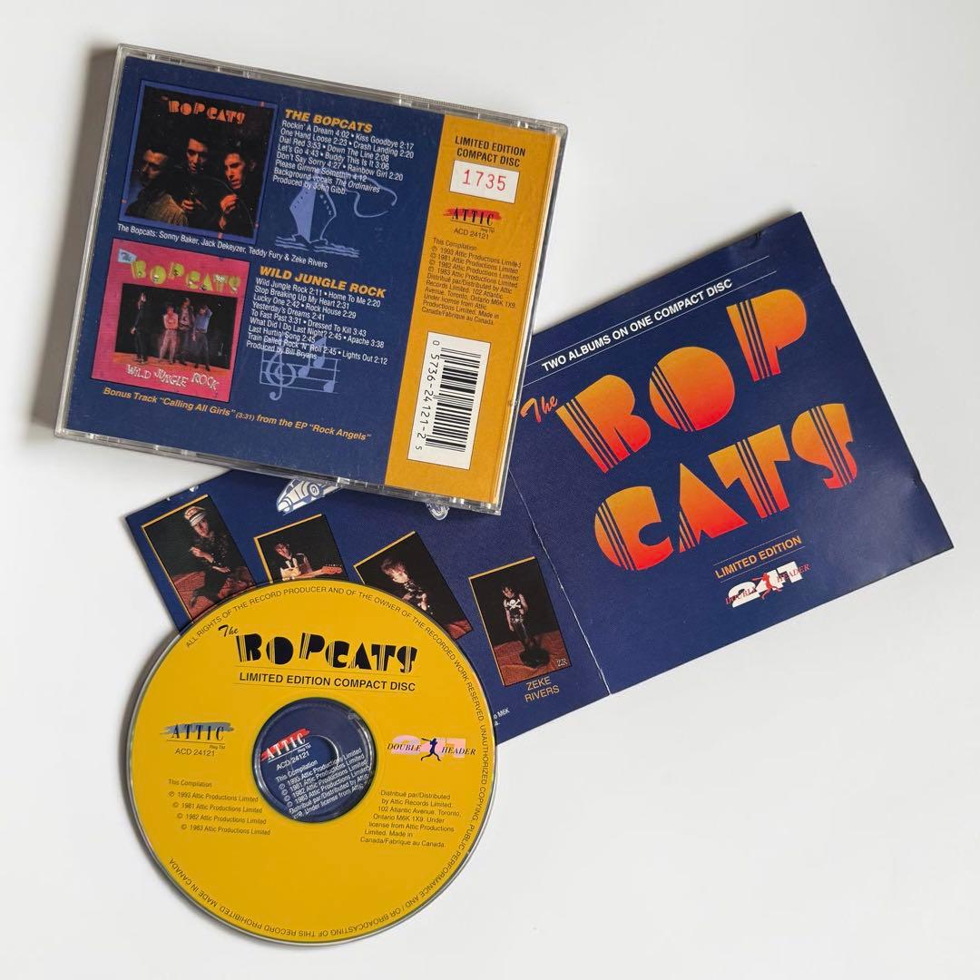 The Bop Cats The Bop Cats 2-in-1 CD Limited Edition Serial Numbered Canada Press