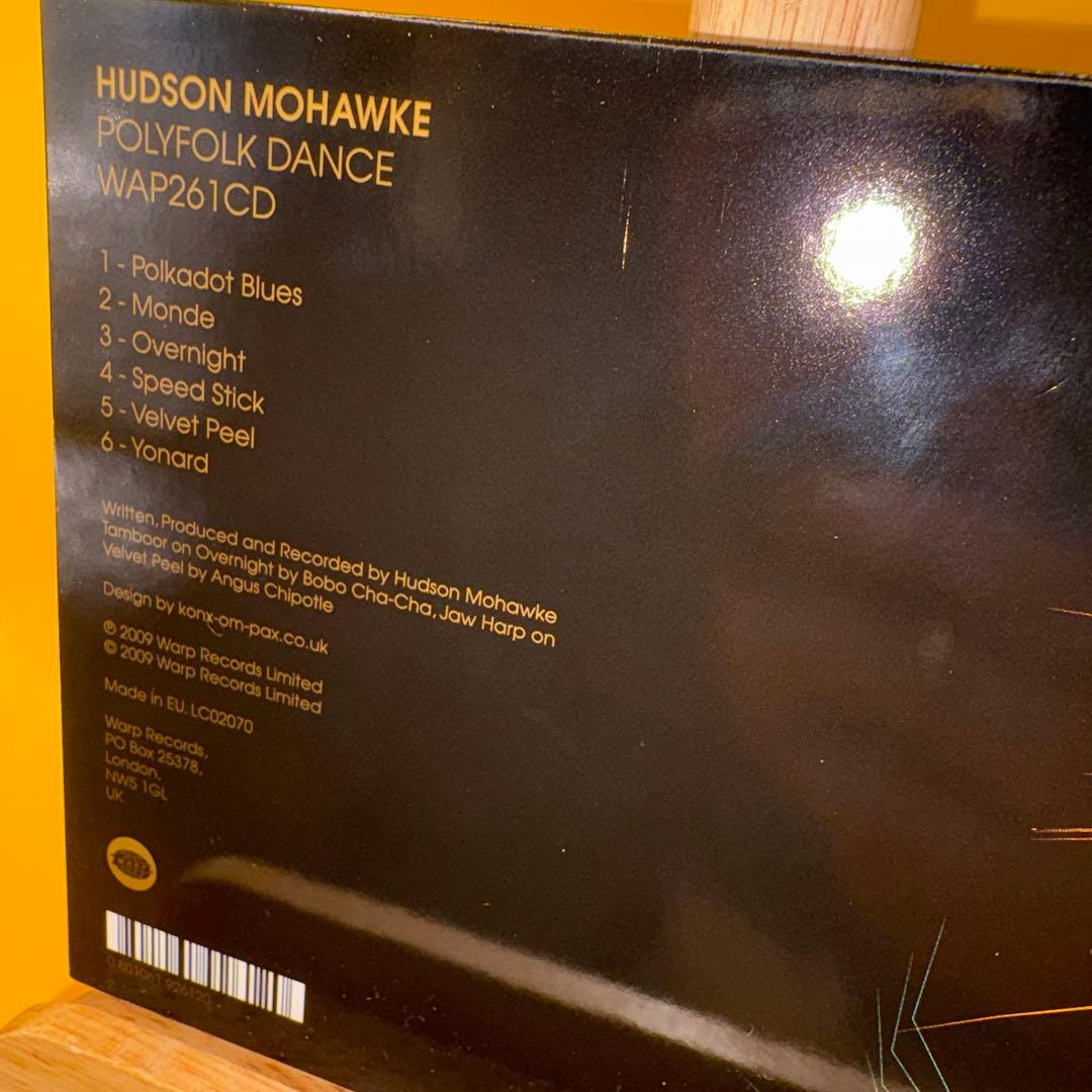 Hudson Mohawke - Polyfolk Dance CD Japan Press with OBI 2009 Warp Records