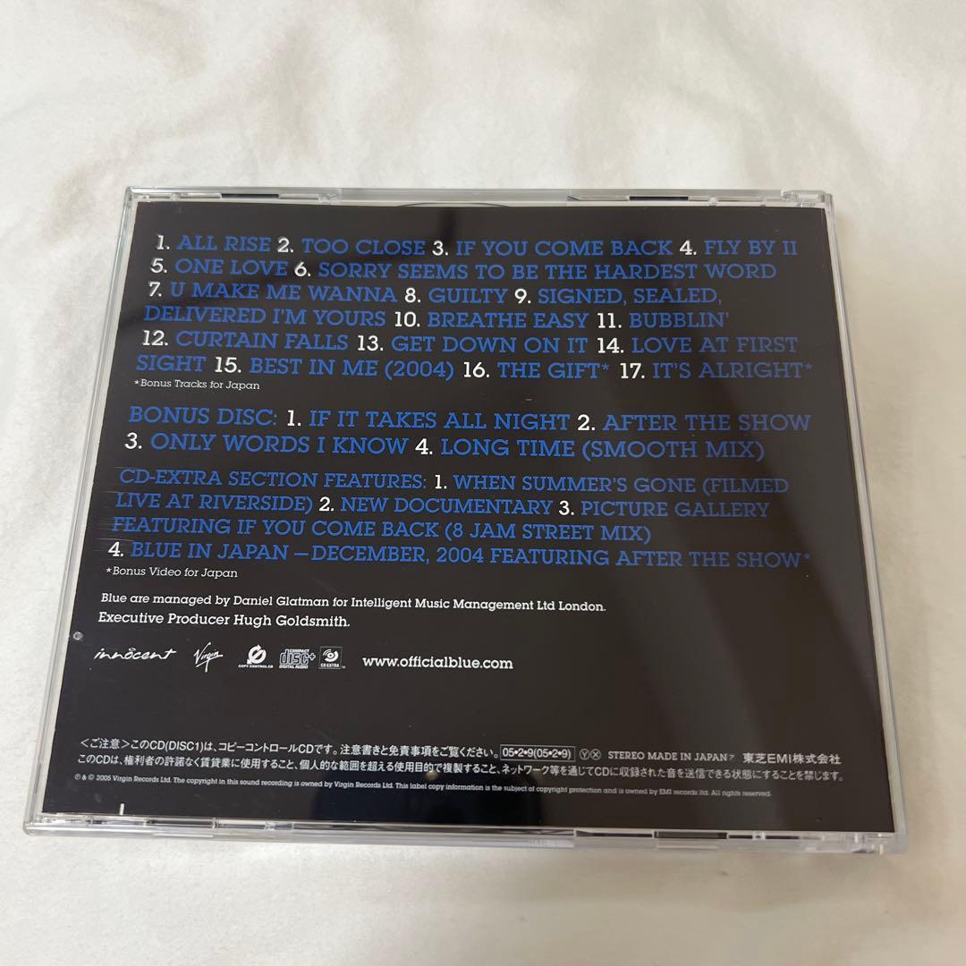 Blue Best of Blue Japan Only Memorial Edition 2CD+DVD Import J-Pop Compilation