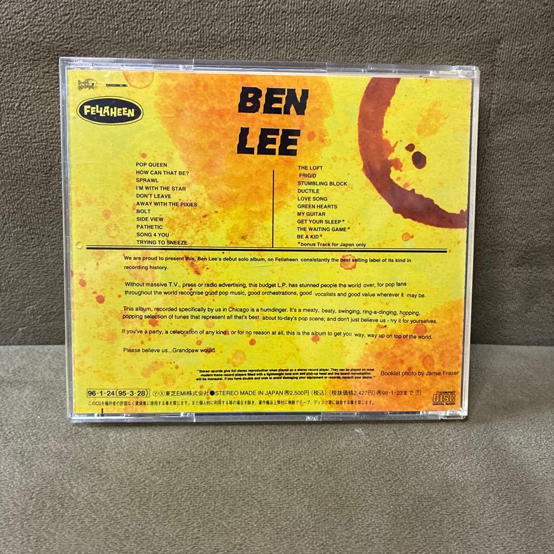 Ben Lee Grandpaw Would CD Japan Press with OBI 1996 Limited Bonus Tracks