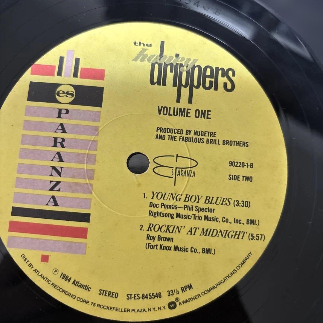 The Honeydrippers - Volume One LP 1984 Rockabilly Robert Plant Vinyl Record