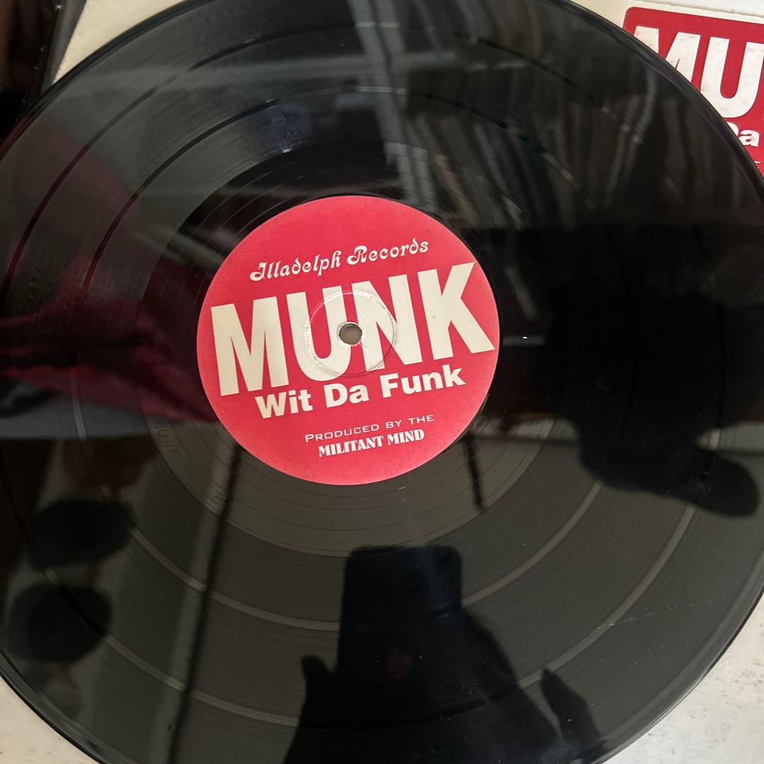 Munk Wit Da Funk - I Blame My Neighborhood 12" Vinyl 1995 Underground Hip Hop