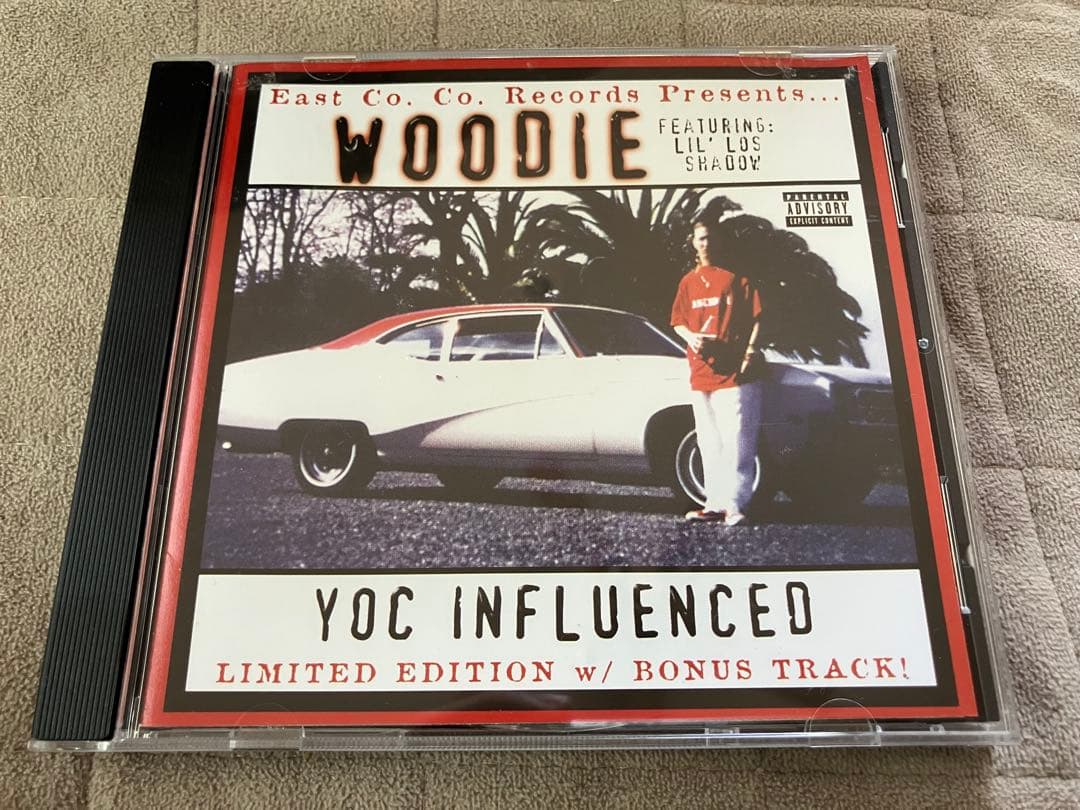 Woodie - Yoc Influenced CD Limited Edition with Bonus Tracks West Coast G-Rap