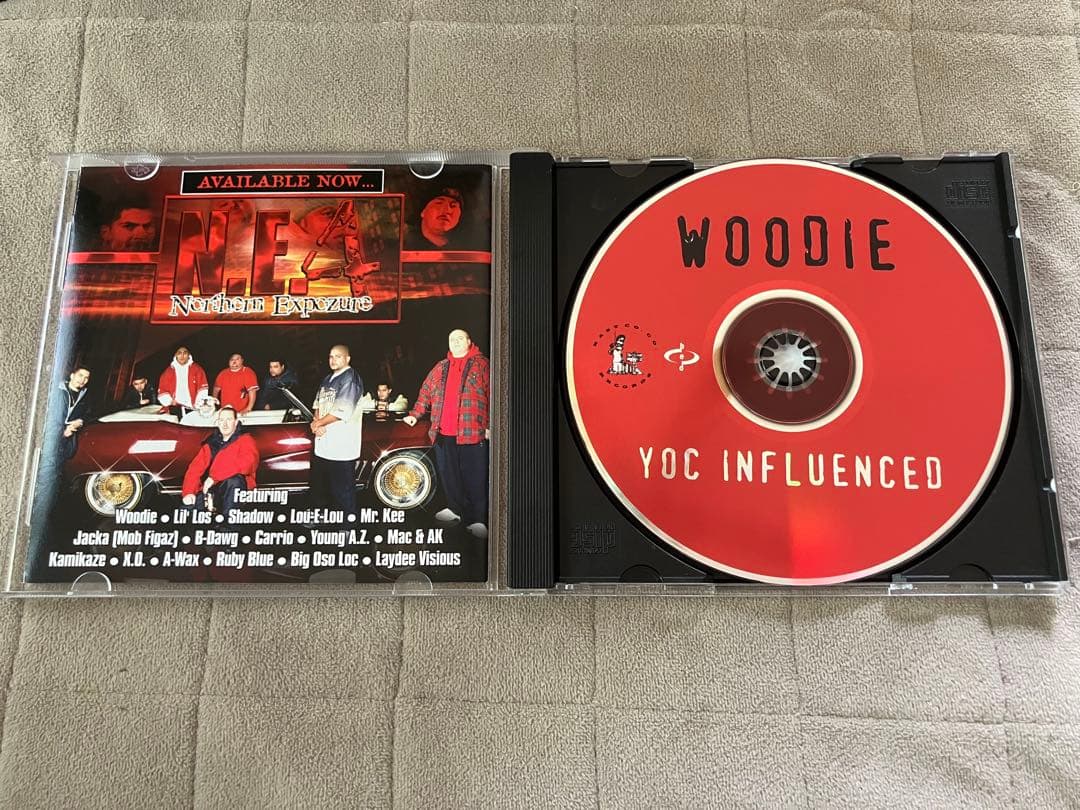 Woodie - Yoc Influenced CD Limited Edition with Bonus Tracks West Coast G-Rap