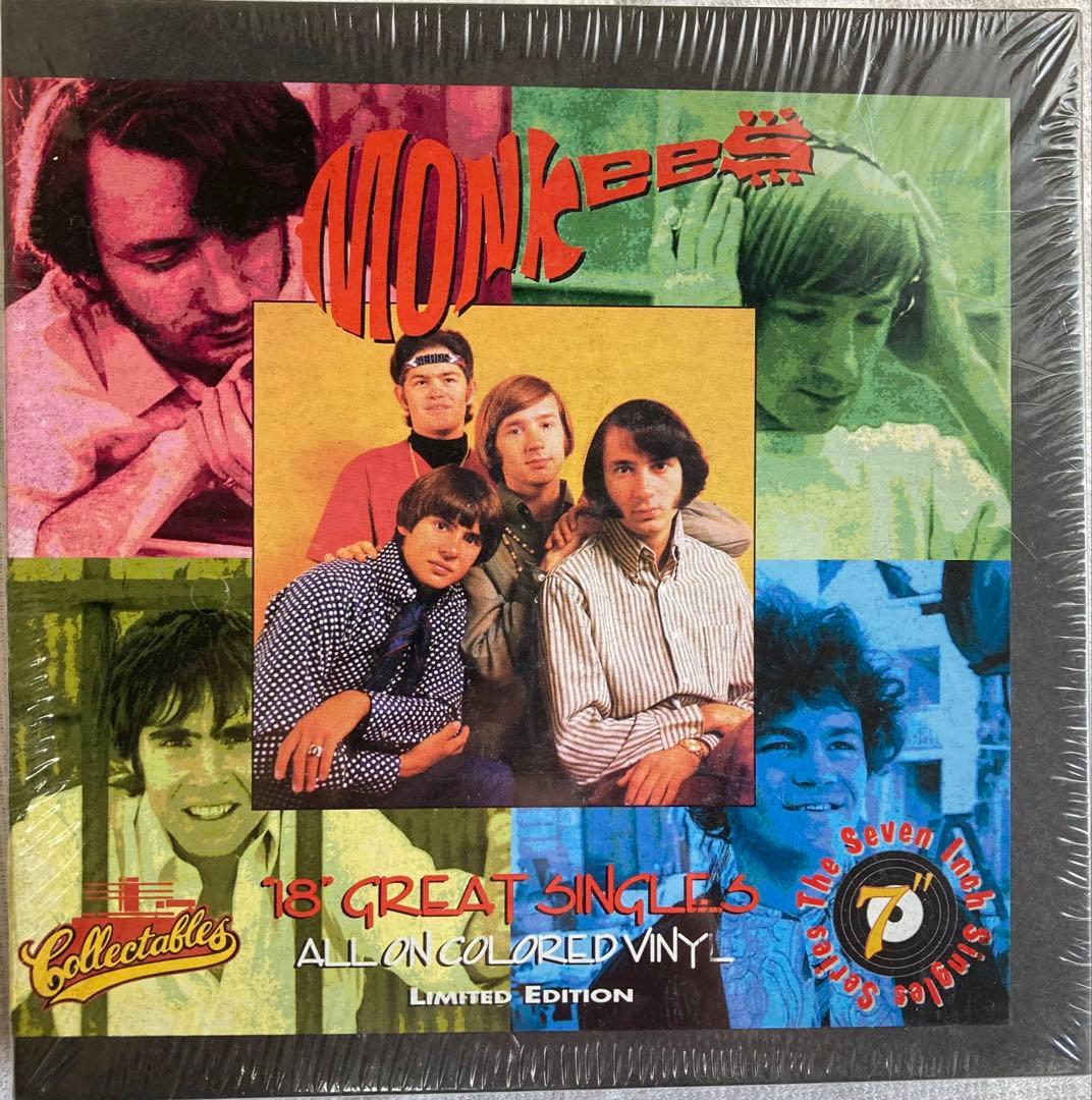 The Monkees 18 Great Singles Vol 1 Colored Vinyl 7-inch Box Set 1994 USA