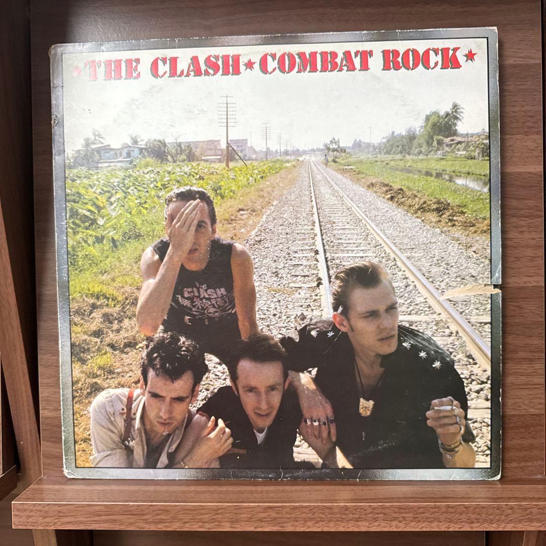 The Clash Combat Rock Vinyl LP 1982 Original Punk New Wave