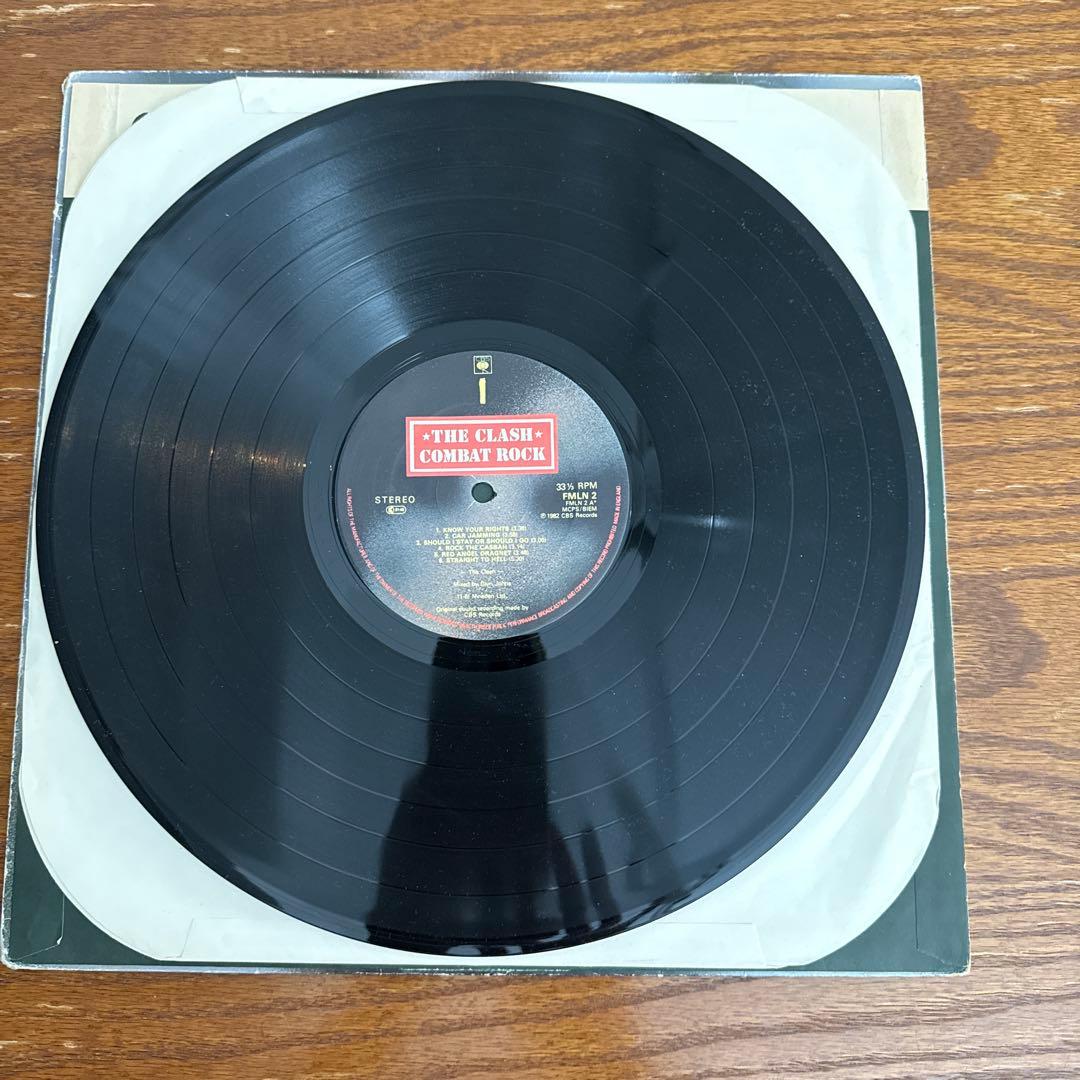 The Clash Combat Rock Vinyl LP 1982 Original Punk New Wave
