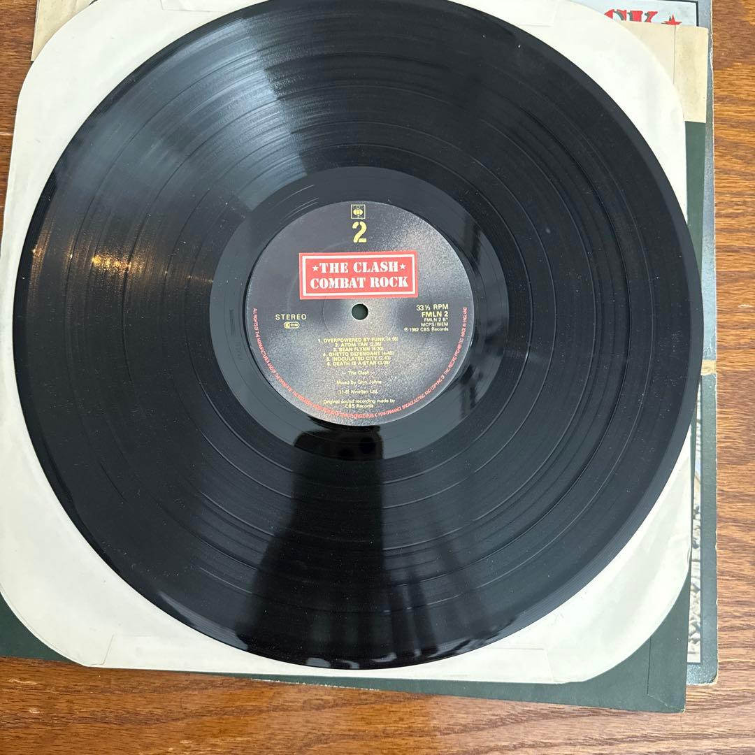 The Clash Combat Rock Vinyl LP 1982 Original Punk New Wave