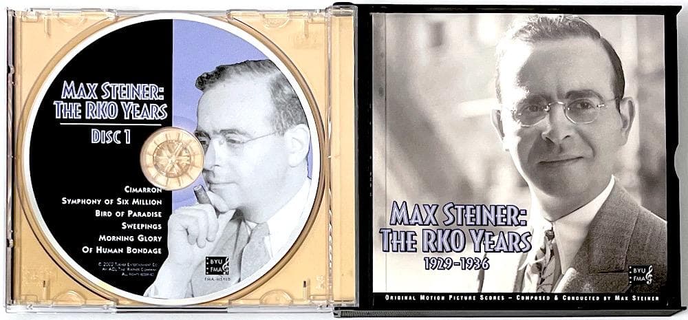 Max Steiner RKO Years 1929-1936 3CD Limited Edition, soundtrack, used | Japansoundstore