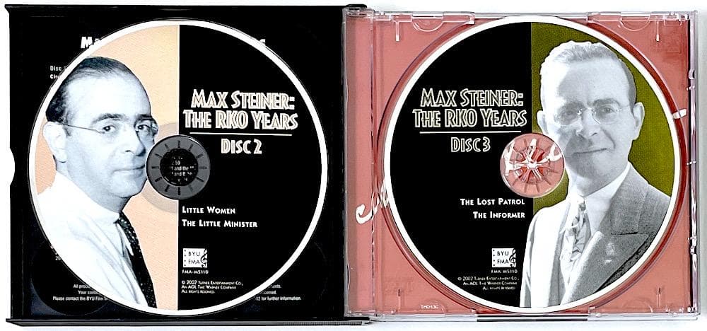 Max Steiner RKO Years 1929-1936 3CD Limited Edition, soundtrack, used | Japansoundstore