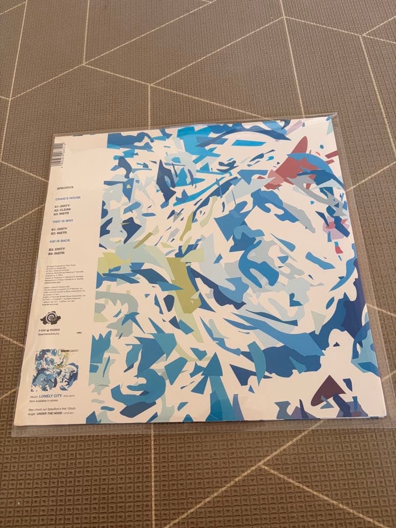 Specifics - Craig's House 12" Vinyl LP Jazzy Hip Hop Classic Japan P-Vine