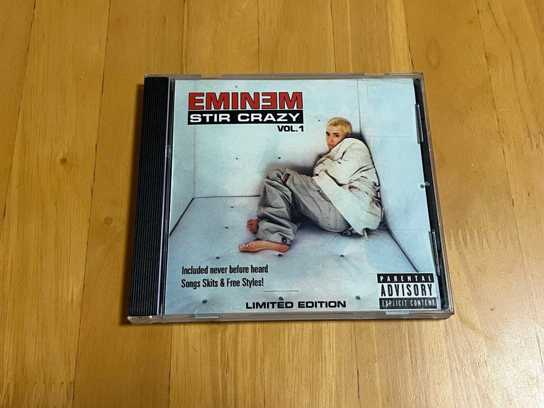 Eminem Stir Crazy Vol. 1 CD Limited Edition Unreleased Tracks & Freestyles