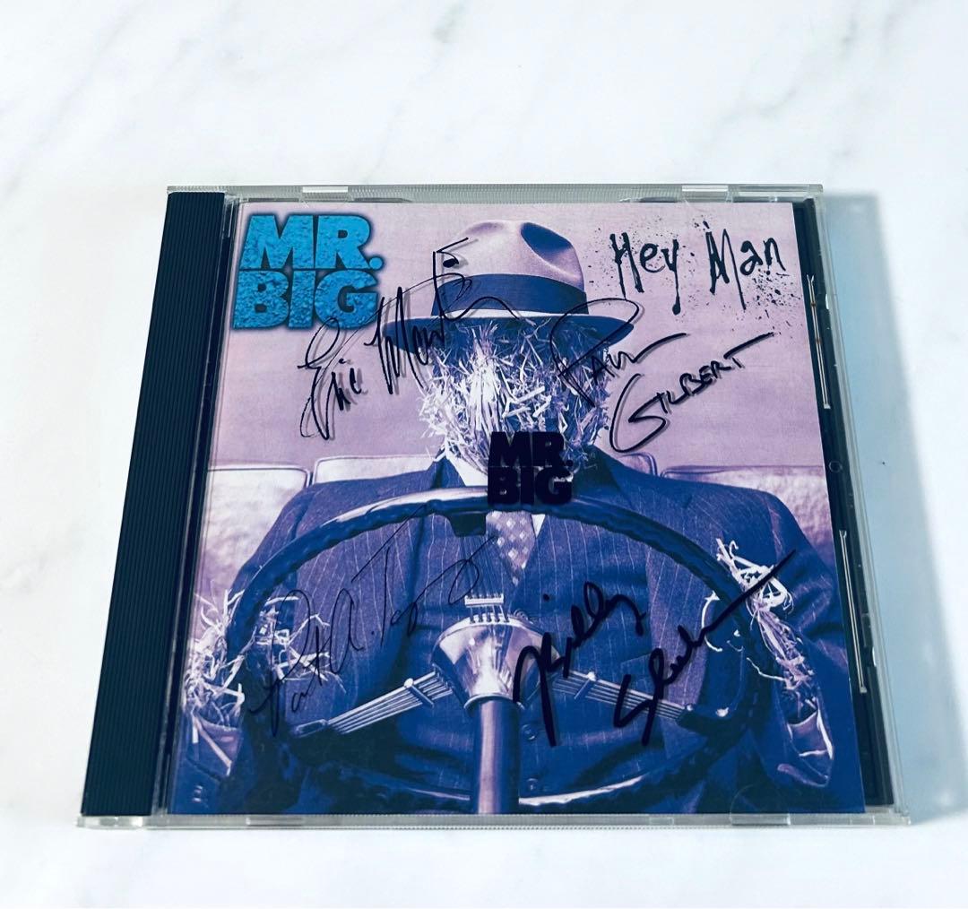 Mr. Big Hey Man Japan Press CD Signed Cover Edition 1996 Hard Rock