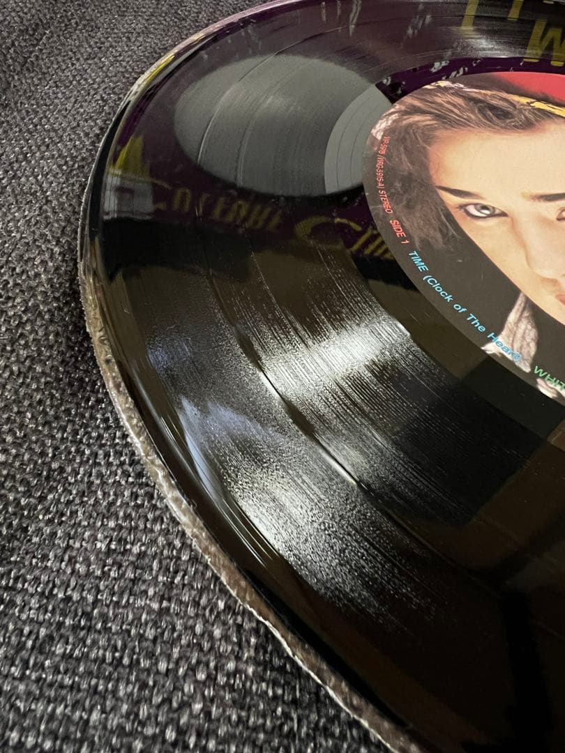 Culture Club - Time (Picture Disc LP) Japan Press w/ Obi & Insert New Wave 80s