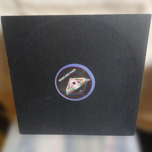 DEGO & KAIDI 12" Vinyl Record Black Colorful Eye Design Used | Japansoundstore