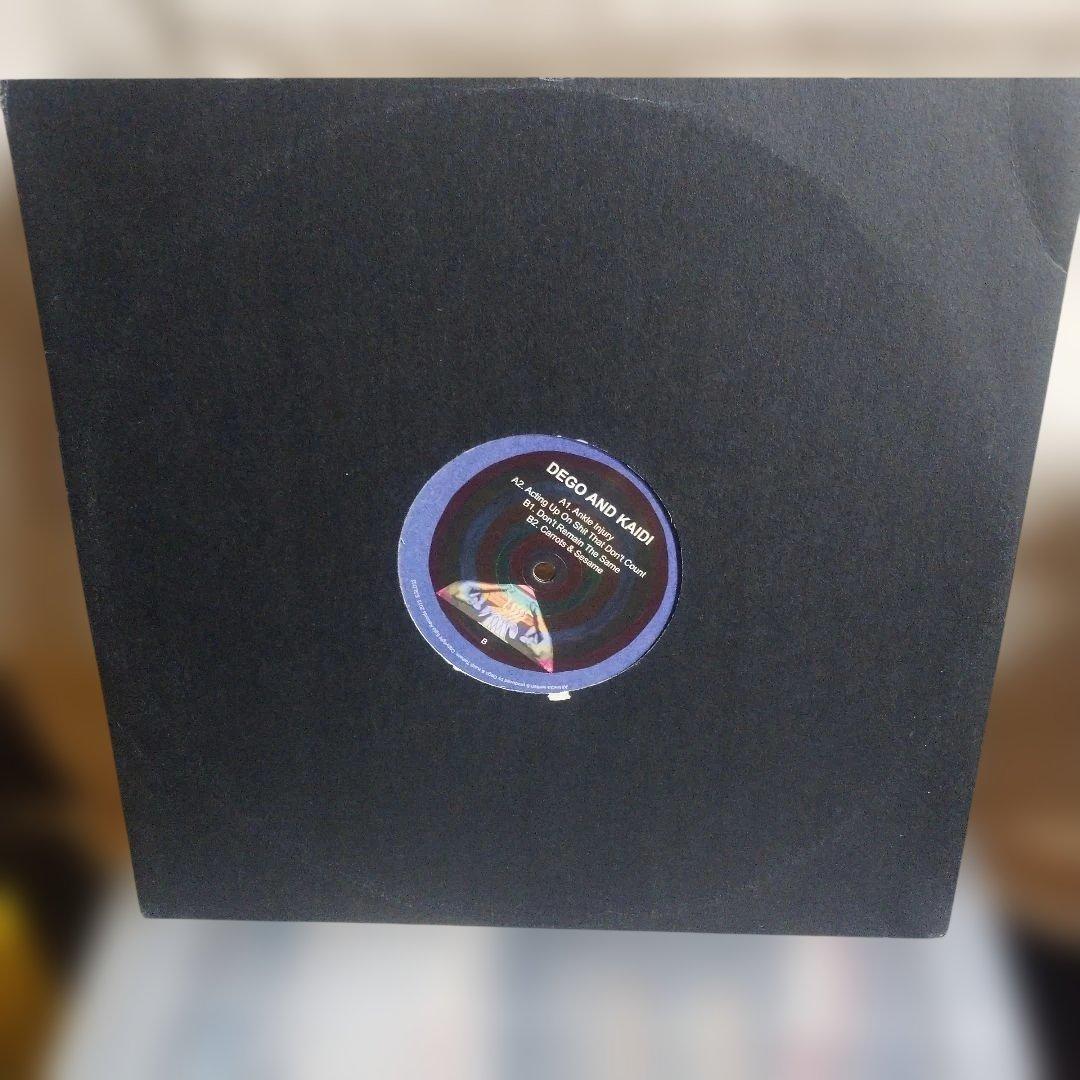 DEGO & KAIDI 12" Vinyl Record Black Colorful Eye Design Used | Japansoundstore