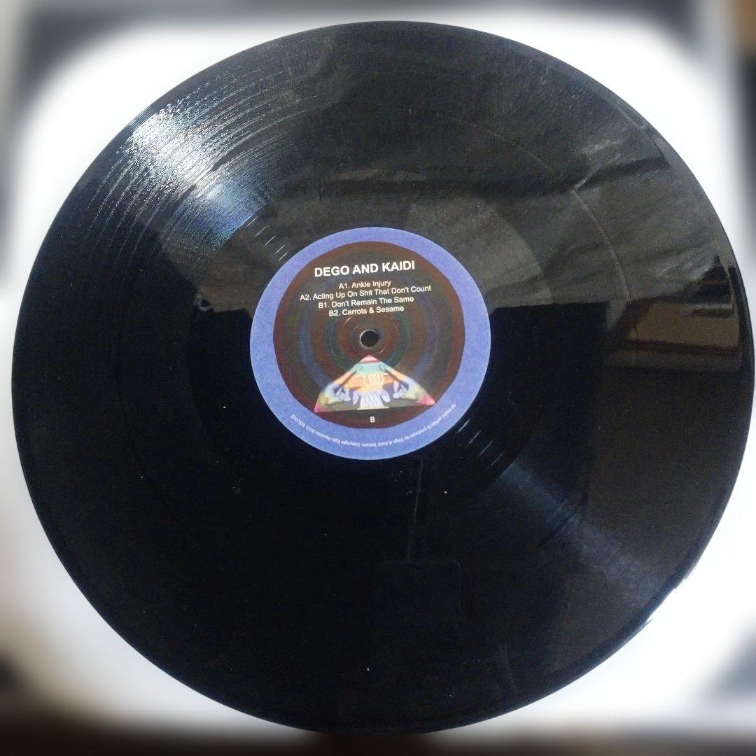 DEGO & KAIDI 12" Vinyl Record Black Colorful Eye Design Used | Japansoundstore