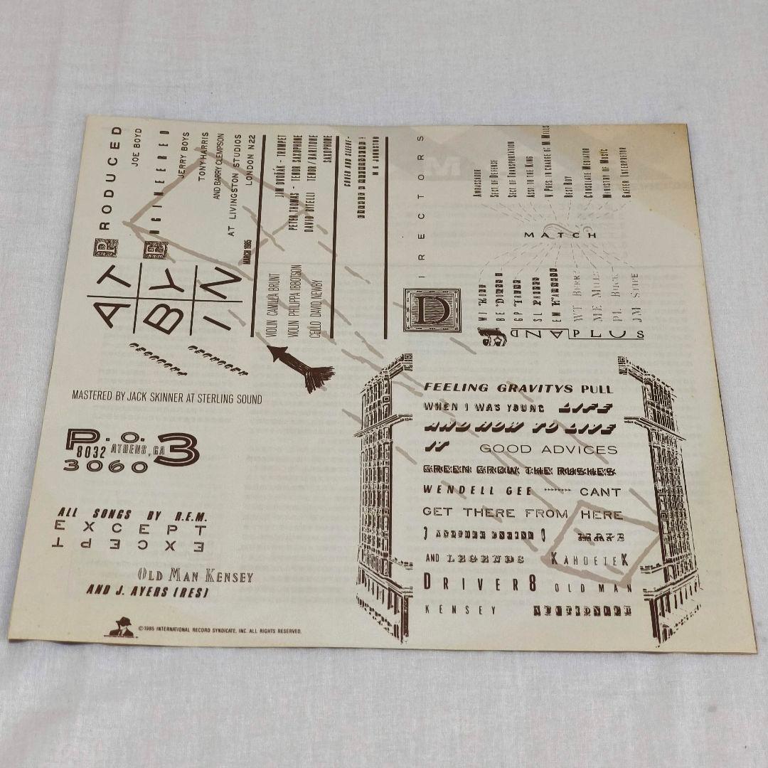 R.E.M. Fables Of The Reconstruction LP Japan Pressing 1985 28AP 3058 w/ Obi
