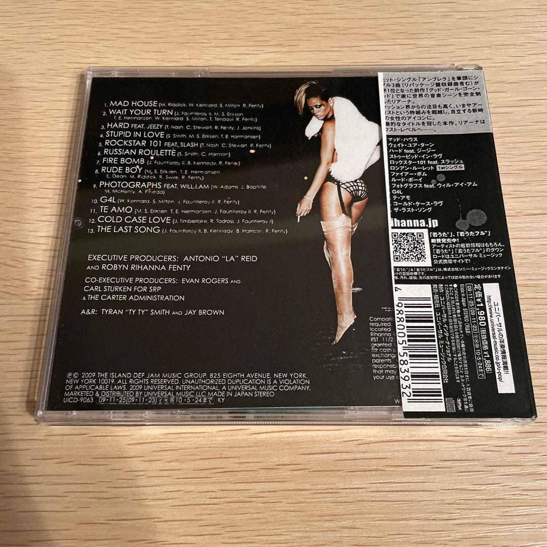 Rihanna - Rated R CD Japan Press with OBI 2009 Limited Edition