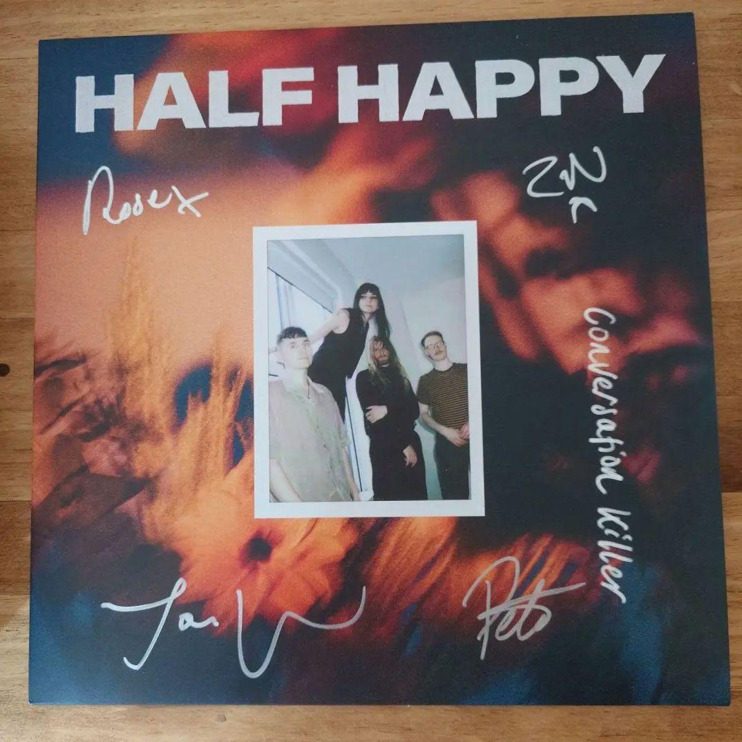 Half Happy - Conversation Killer EP Signed Vinyl Autographed Rare Dream Pop