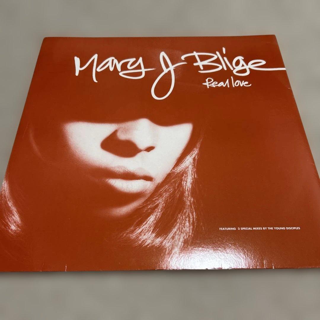 Mary J. Blige - Real Love 12" Vinyl Single 1992 MCA Records Hip Hop R&B