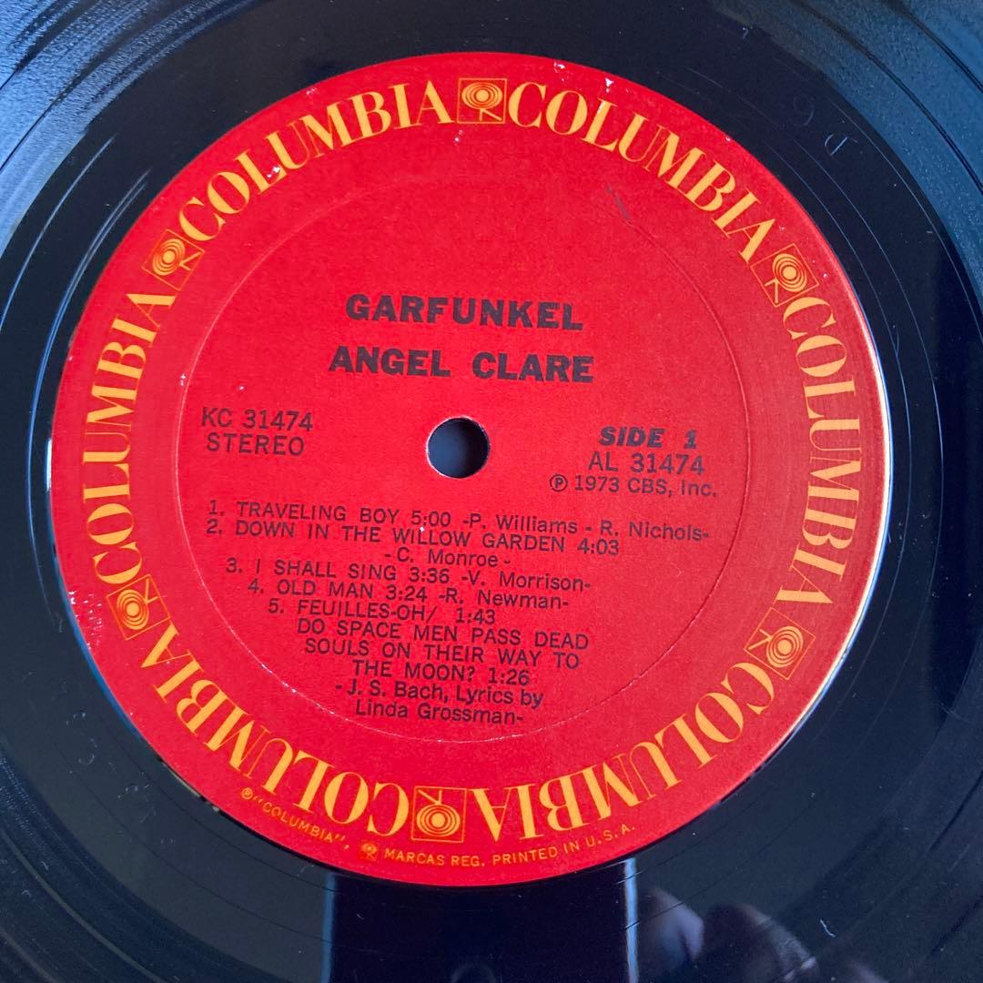 Art Garfunkel - Angel Clare - Vinyl LP 1973 USA Pressing - Columbia KC 31474