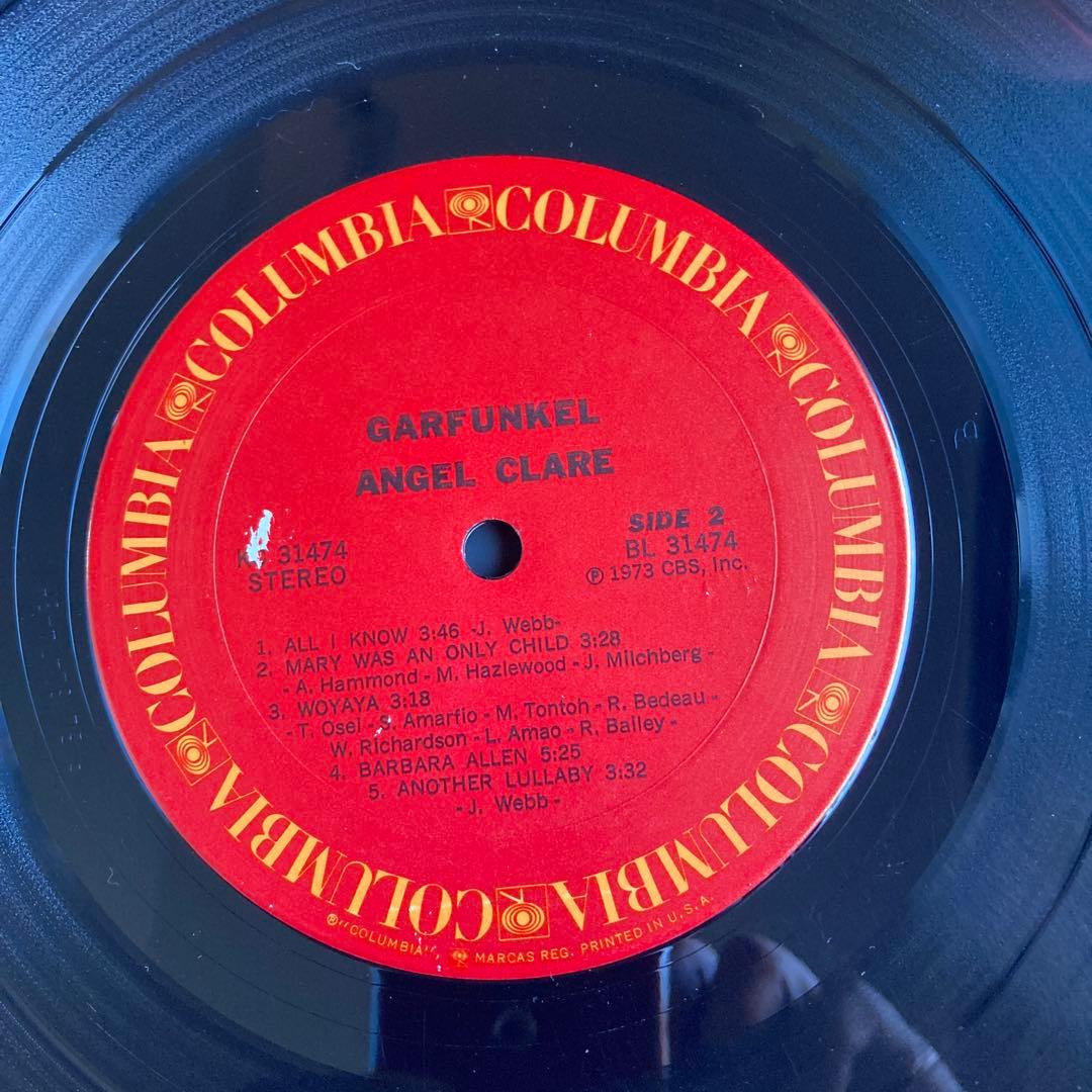 Art Garfunkel - Angel Clare - Vinyl LP 1973 USA Pressing - Columbia KC 31474