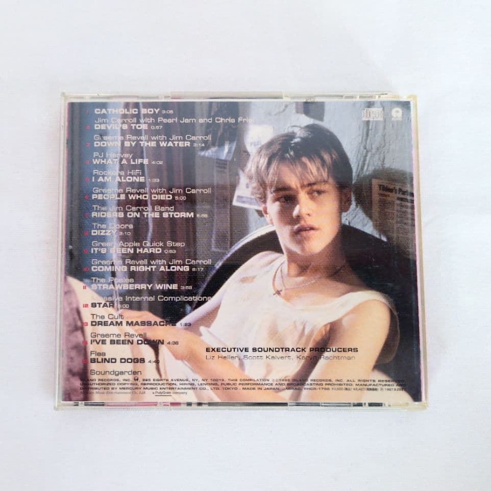 The Basketball Diaries Soundtrack CD Japan Press 1995 Various Artists