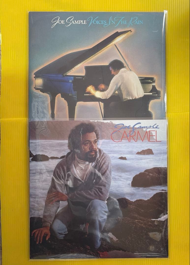 Joe Sample Carmel & Voices In The Rain Vinyl LP Bundle Japan Jazz