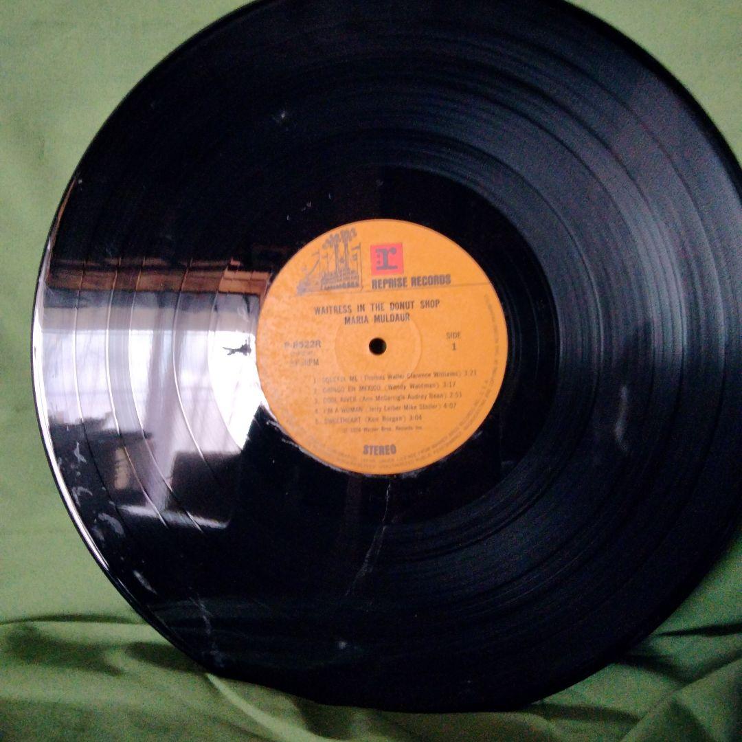 Maria Muldaur Waitress In The Donut Shop Japan LP Vinyl w/ OBI Folk Rock