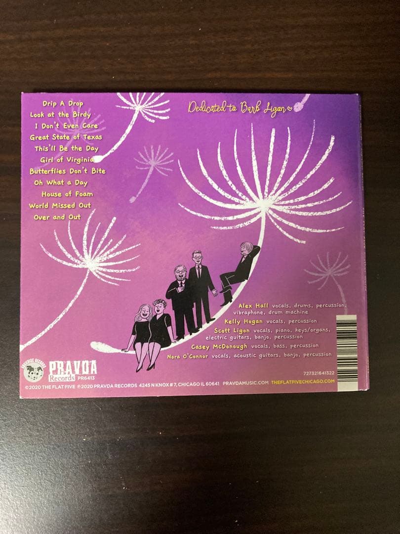 The Flat Five - Another World CD - Indie Pop - Digipak - US Import