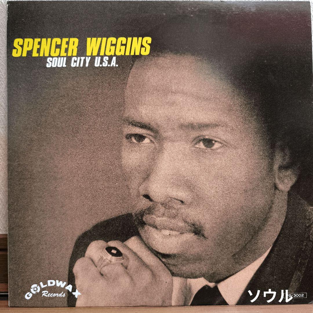 Spencer Wiggins - Soul City U.S.A. Vinyl LP 1977 Japan Pressing Deep Soul