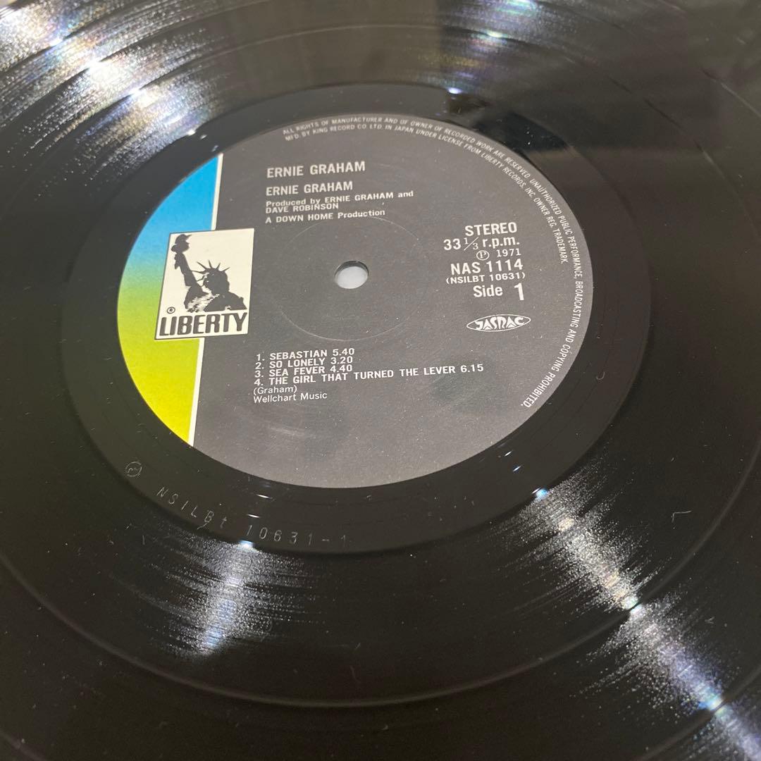 Ernie Graham - Ernie Graham LP Japan Pressing British Folk Rock Nick Lowe