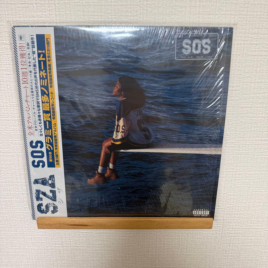 SZA - SOS LP Vinyl Record with Rare Japanese Obi Strip