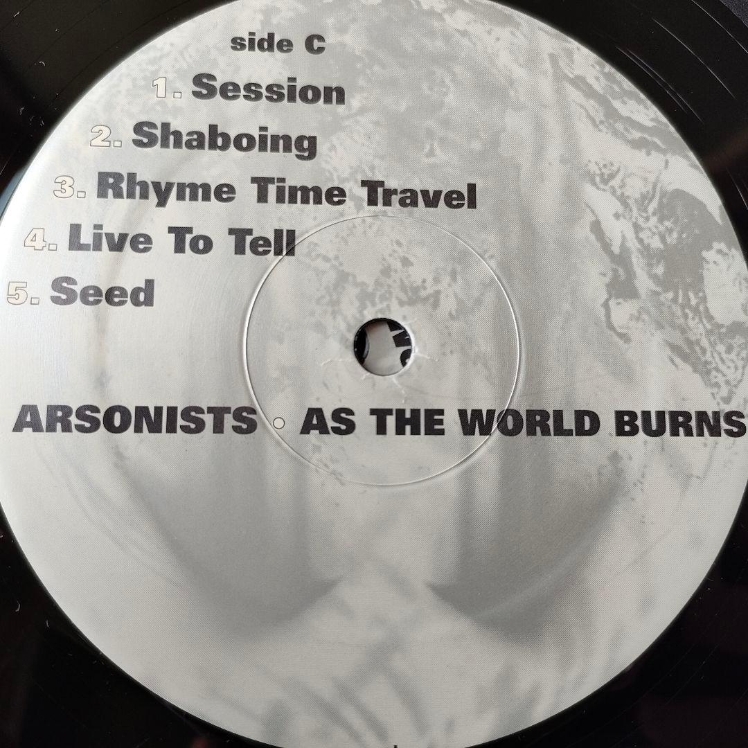 Arsonists - As The World Burns 2LP Vinyl Underground Hip Hop Matador Records