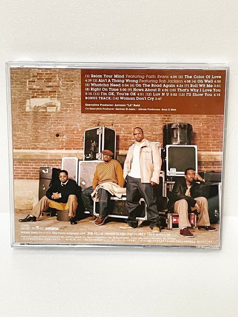 Boyz II Men - Full Circle CD Japan Press 2002 Arista Includes Bonus Track