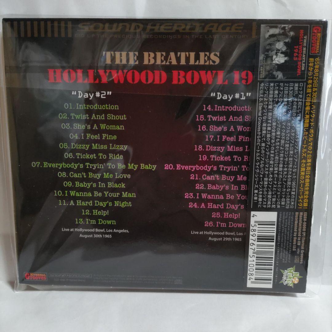 The Beatles - Hollywood Bowl 1965 Japan CD Eternal Grooves with Obi Import