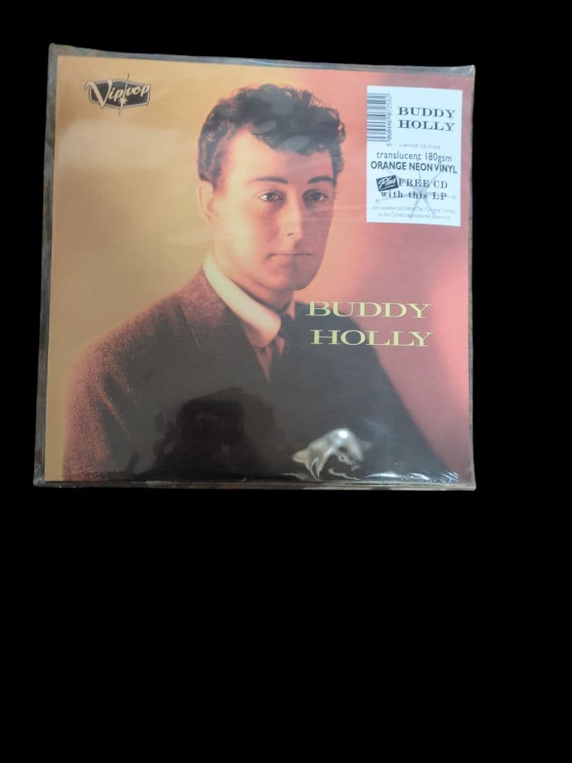 Buddy Holly - Buddy Holly LP Translucent Orange Neon Vinyl + Bonus CD Import