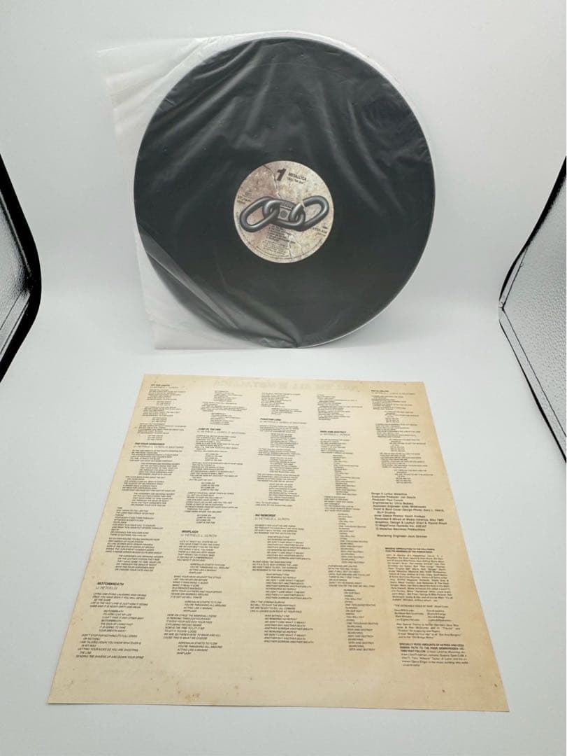 METALLICA Kill 'Em All LP Japan Vinyl Record Nexus K25P 438 OBI Thrash Metal