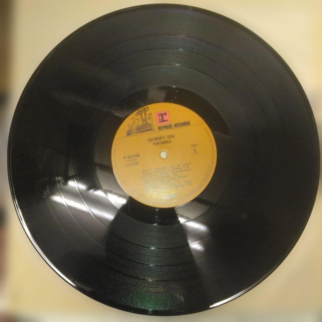 Pentangle Solomon's Seal 1972 LP First Edition Warner Japan Used Vinyl | Japansoundstore