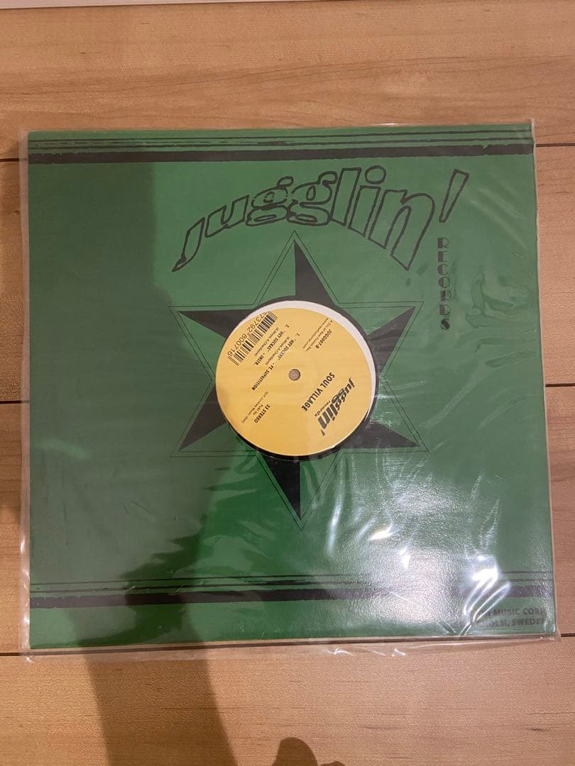 Soul Village - Funkin' For Jamaica 12" Vinyl 2005 Sweden Neo-Soul Cover