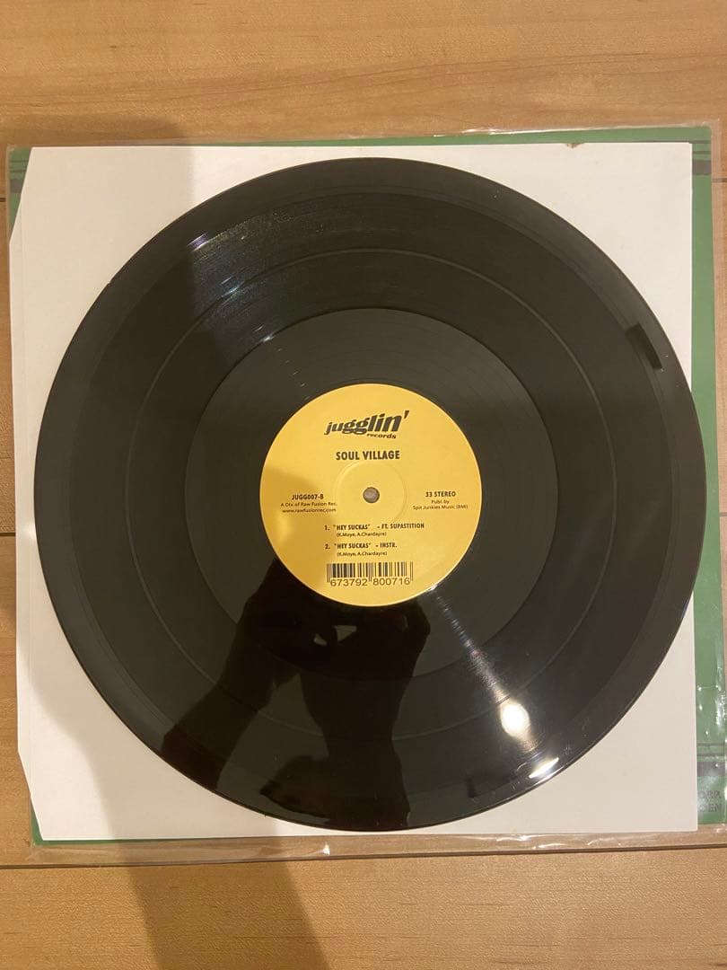 Soul Village - Funkin' For Jamaica 12" Vinyl 2005 Sweden Neo-Soul Cover