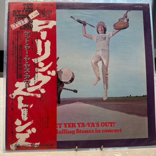 The Rolling Stones - Get Yer Ya-Ya's Out! Vinyl LP Japan Import w/ Obi