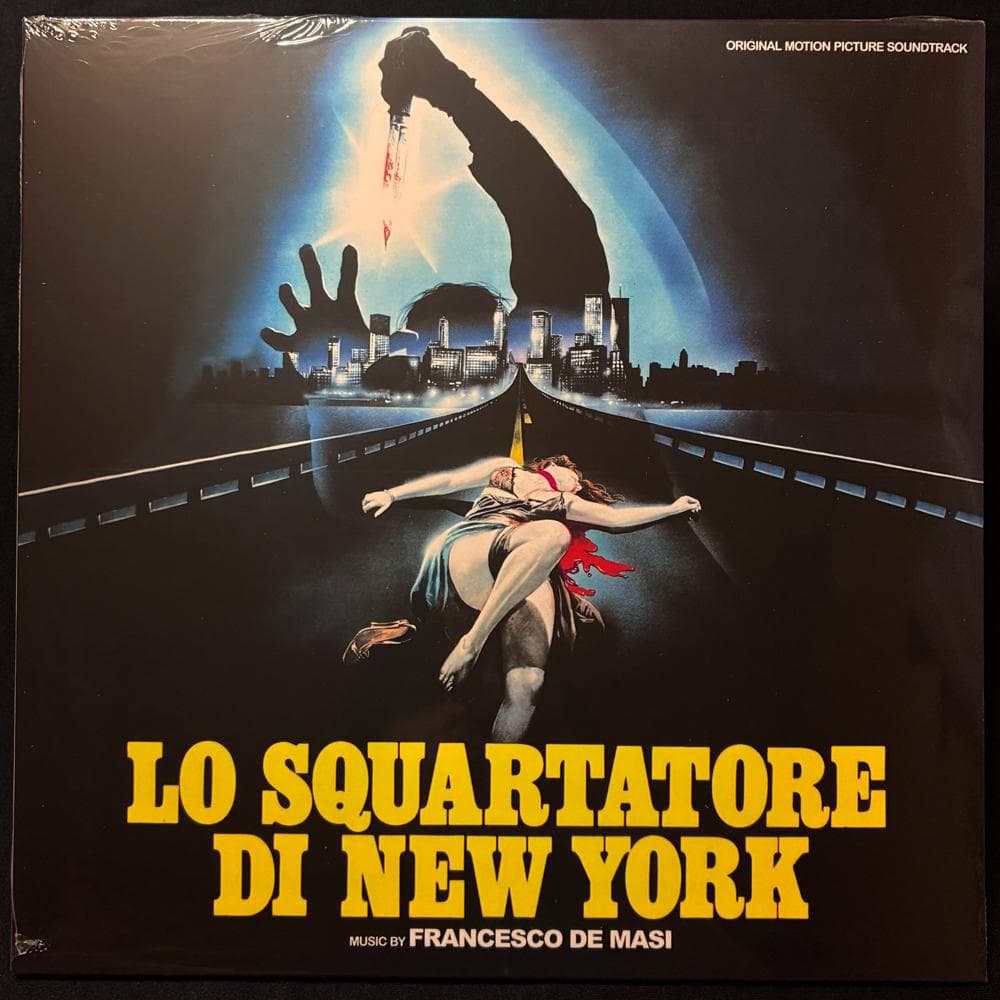 Francesco De Masi - Lo Squartatore Di New York Soundtrack Crystal White Vinyl LP