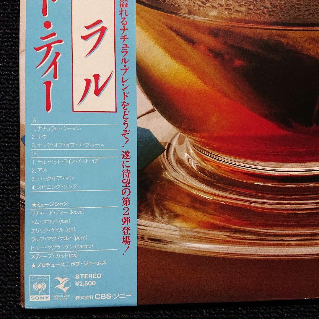 Richard Tee Natural Ingredients LP 1980 Japan CBS/Sony Jazz Funk Used | Japansoundstore