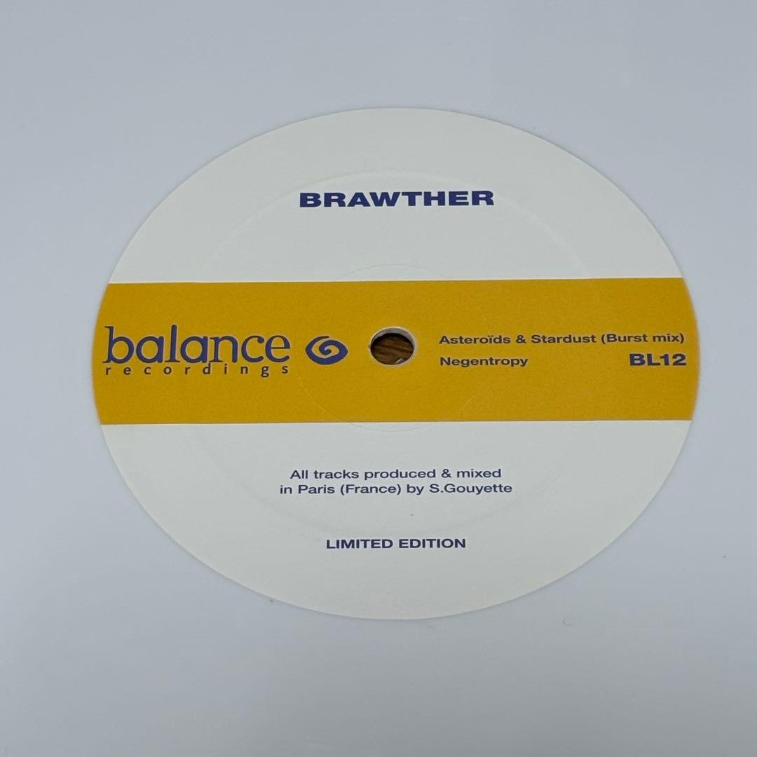 Brawther - Asteroids & Star Dust 12" Vinyl Record Deep House Japan