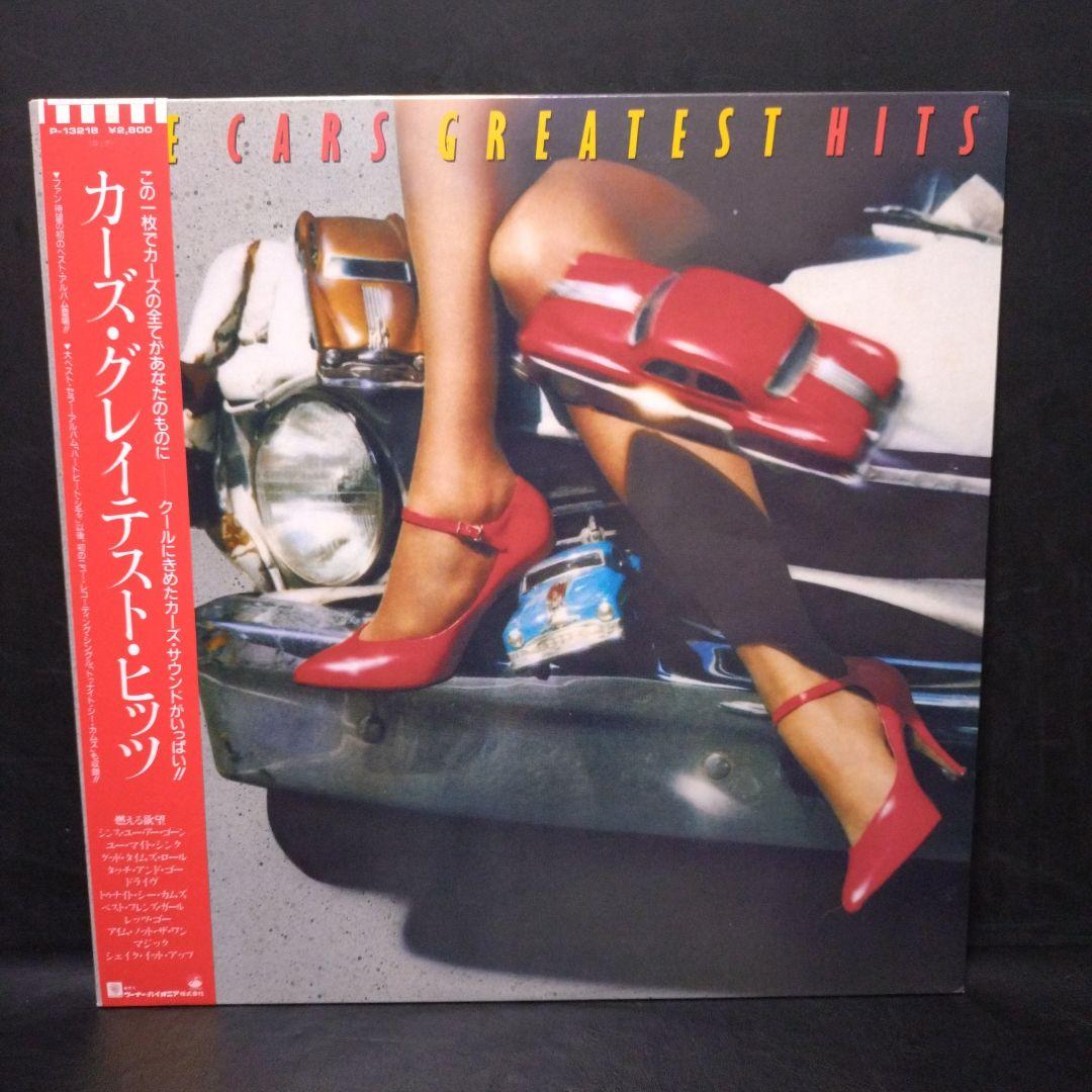 The Cars - Greatest Hits Vinyl LP Japan P-13218 w/ Obi Insert New Wave Rock