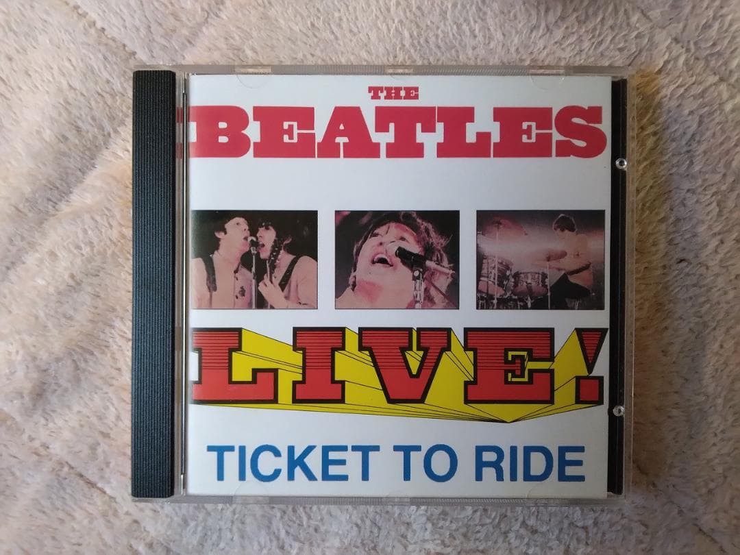 The Beatles Live! Ticket to Ride CD Back Trax Compilation Japan Import 1990
