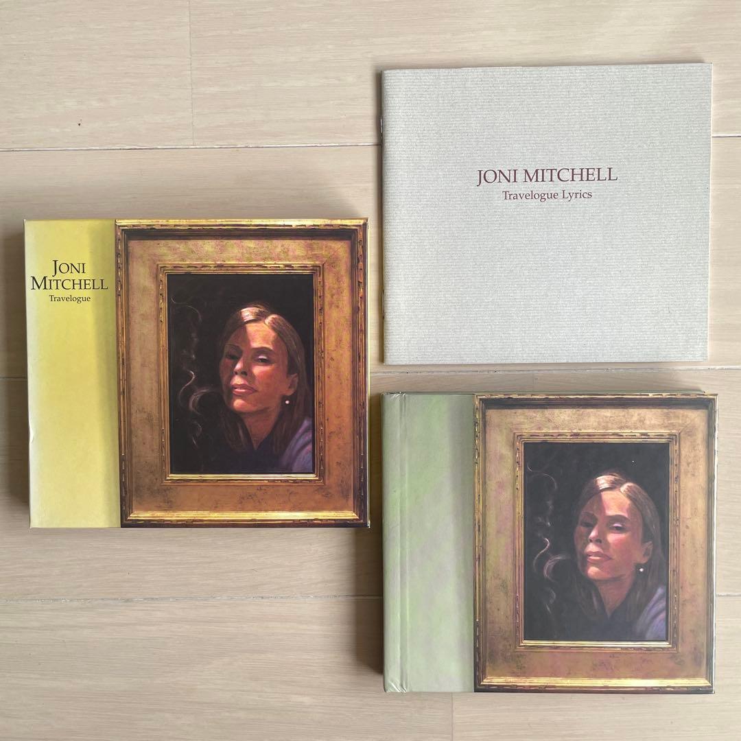 Joni Mitchell Travelogue 2CD Set Hardcover Book Edition Import