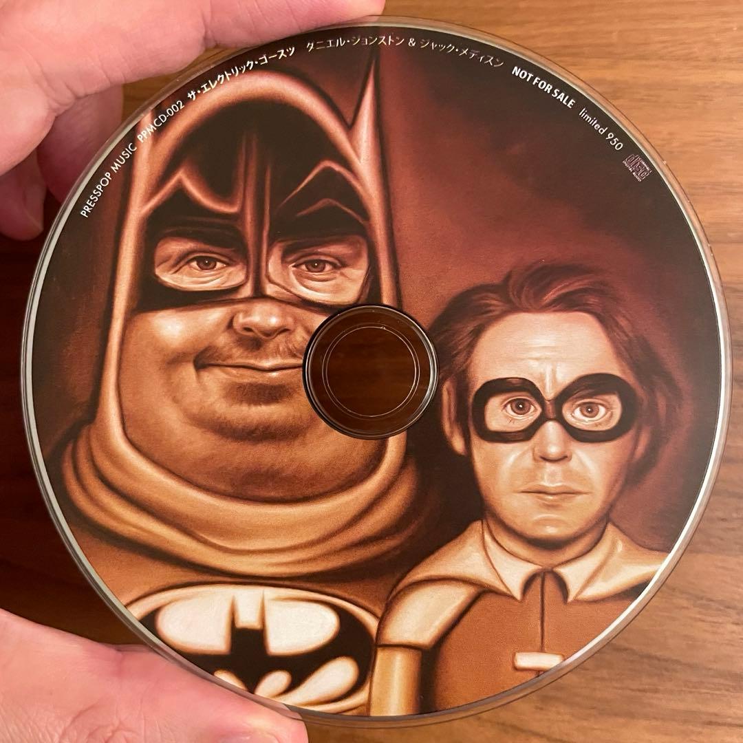 Daniel Johnston & Jack Medicine Electric Ghosts CD Limited Edition Near Mint | Japansoundstore